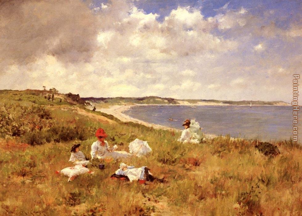 Idle Hours painting - William Merritt Chase Idle Hours art painting